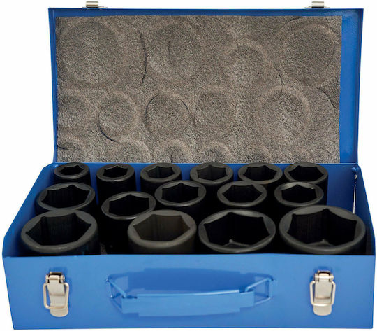 Adler Adler Impact Sockets 1" 15pcs Mar3510.96