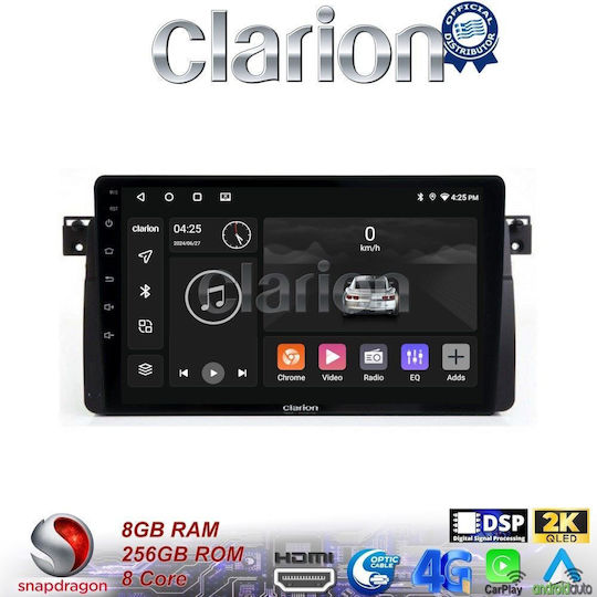 Clarion Автомобилна Аудио Система (Блутут/USB/WiFi/GPS/Apple-Carplay/Android-Auto) с Тъчскрийн 9"