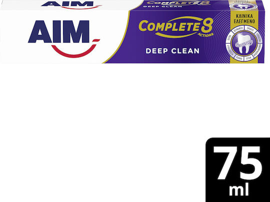AIM Toothpaste for Plaque , Cavities & Whitening 75ml