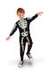 Skeleton Costume Light Blue Fuchsia & Mint Green Details