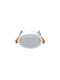 Nowodvorski Round Recessed Spot with Socket GX53 White 1pcs