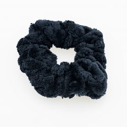 Fabric Fur Scrunchie 6 Colors-black