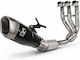 Akrapovic Εξάτμιση Μοτοσυκλέτας για Triumph Daytona / Trident / Tiger