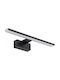 Nowodvorski Lamp Bathroom with Integrated LED and Natural White Light Black