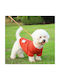 Animal Strickpullover Hund in Rot Farbe 25cm.