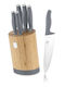 Berlinger Haus Knife Set with Block from Stainless Steel 6pcs