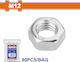 Wadfow Παξιμάδι για Βίδα M12mm 80τμχ DIN 934