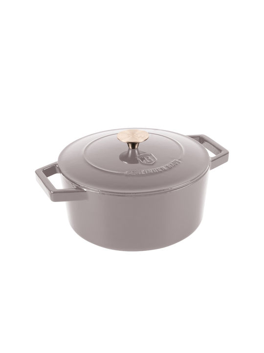 Berlinger Haus Taupe Collection Βαθιά Κατσαρόλα από Μαντέμι 4.35lt / 24cm