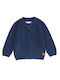 Kids Cardigan Knitted Blue