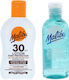 Malibu Spf30 Waterproof Balm 200ml + After Sun Gel 100ml