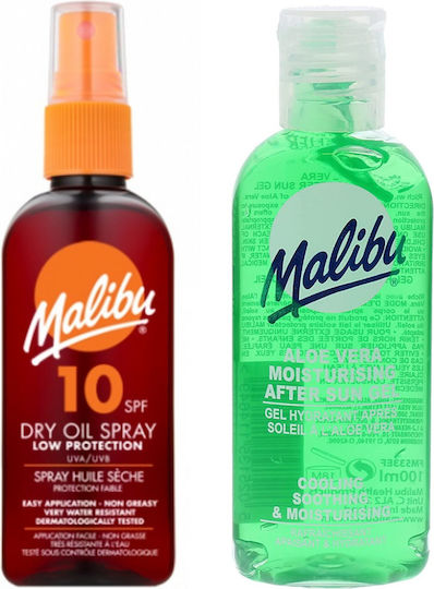 Malibu Bronzing Oil SPF 10 100ml + Aloe After Sun 100ml