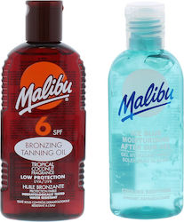 Malibu SPF6 Bräunungsöl 200ml + After Sun Gel 100ml Malibu SPF6 Bräunungsöl 200ml + After Sun Gel 100ml