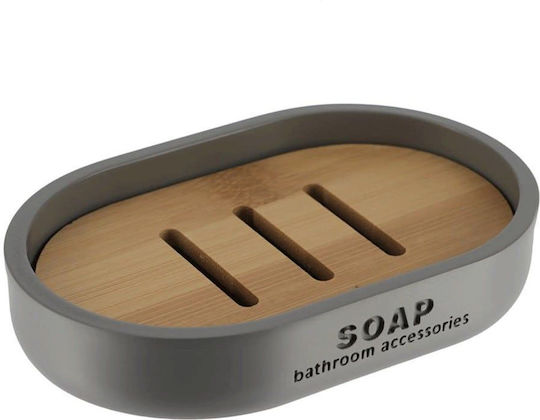 Atmosphera Tabletop Soap Dish Gray