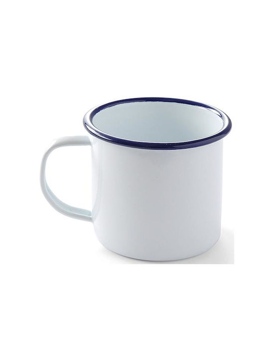 Tasse Emaille Weiß 360ml 1Stück