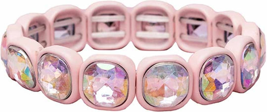 91807 Great Pretenders Armband Boutique Chic Pinkfarbene Edelsteine