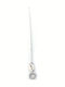 Mertzios.gr White Gold Chain Neck 14K Length 45cm