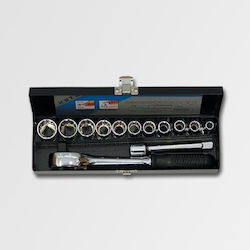 Honiton Schlüsselsatz 13-teilig/12cat 1/2" 4030 Honiton Schlüsselsatz 13-teilig/12cat 1/2" 4030
