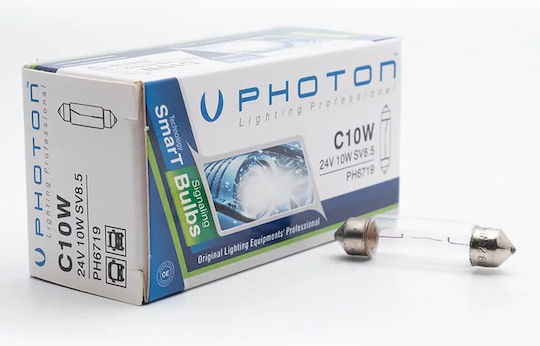 Photon Lamps Car C10W / C5W Halogen 24V