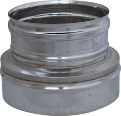 Stainless Steel Chimney Reducer Single Wall Inox 316 Φ120