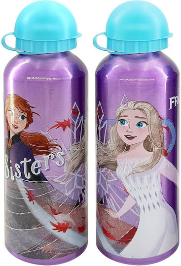 Kinder Metall-Wasserflasche Frozen 2 21x6,5cm 500ml