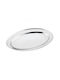 Venus Platou de Servire Oval Inox Argintiu 26x17buc 1buc