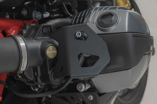 SW-Motech Motorcycle Engine Cover Protector Black