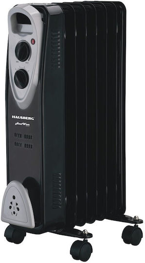 Hausberg Radiator cu ulei cu 7 Elemente 1500W