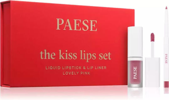 Paese The Kiss Σετ Μακιγιάζ για τα Χείλη 03 Lovely Pink