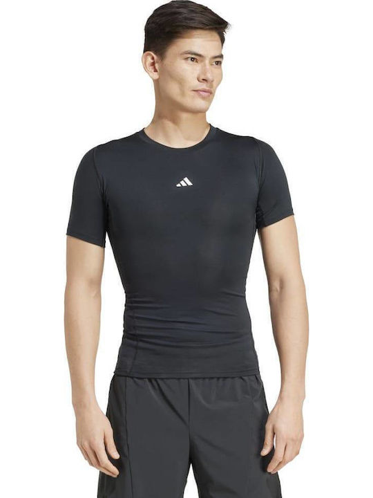 Techfit Aeroready Sportliches T-Shirt Black