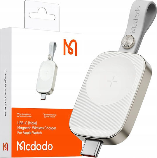 Mcdodo Usb-c Индуктивно Зарядно за Apple Watch 8 9 Se Ultra Каишка