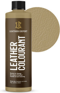 Dunkelbeige Leder Experte Lederfarbstoff 250ml
