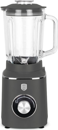 Berlinger Haus Blender with Glass Jug 1.5 lt Gray BH-9539