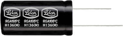 Lelon Πυκνωτής Ηλεκτρολυτικός 2200μF 25V 300τμχ 01.003.0643