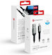 Forcell USB-A to Lightning Cable 12W Black 1.2m