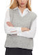Winter Women's Tunic Sleeveless with V-Neck Grey Heather