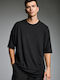 T-shirt Μαύρο