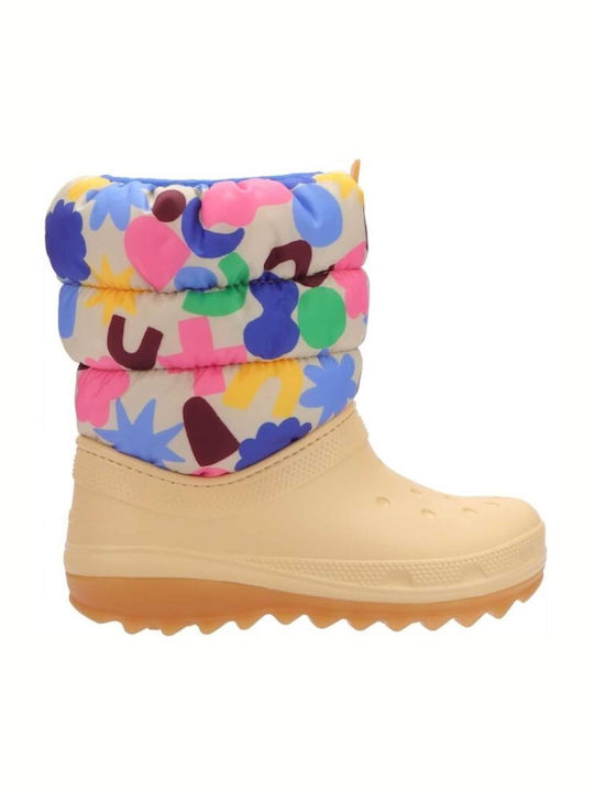 Crocs Kids PU Leather Boots