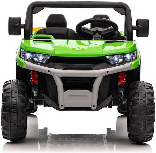 Kids Electric Car Two Seater with Remote Control Green