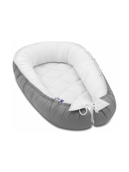 Jukki Βρεφικό Μαξιλάρι Φωλιά White, Grey 55x100εκ. Jukki Βρεφικό Μαξιλάρι Φωλιά White, Grey 55x100εκ.
