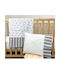 abo Baby Sheets Set Crib Cotton Light Blue 70x140cm 3pcs