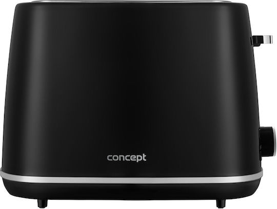 Concept Тостер Двуместна 930W Черен