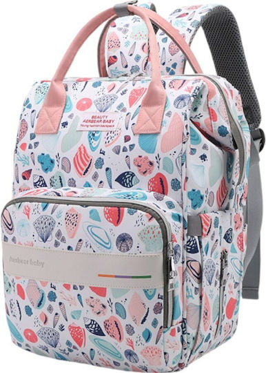 Queen Mother Diaper Bag Pink 42x32x18cm.