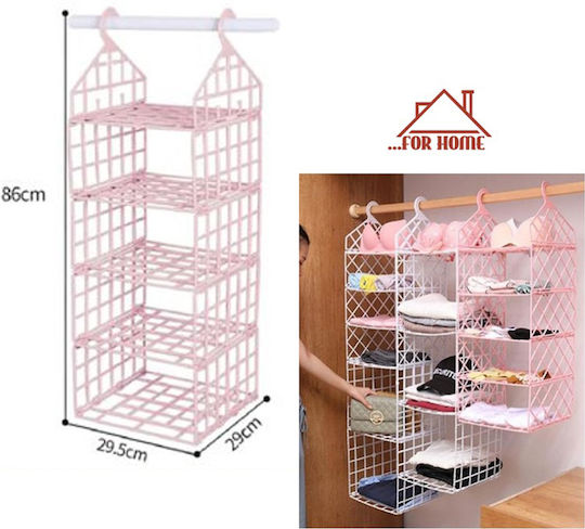 ForHome Plastic Hanging Storage Case For Clothes 1pcs