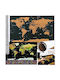 Olympus Scratch Map for Office Decoration 82x59cm