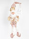 Eurolamp Christmas Plastic Figure Elf Rose Gold Height 8cm