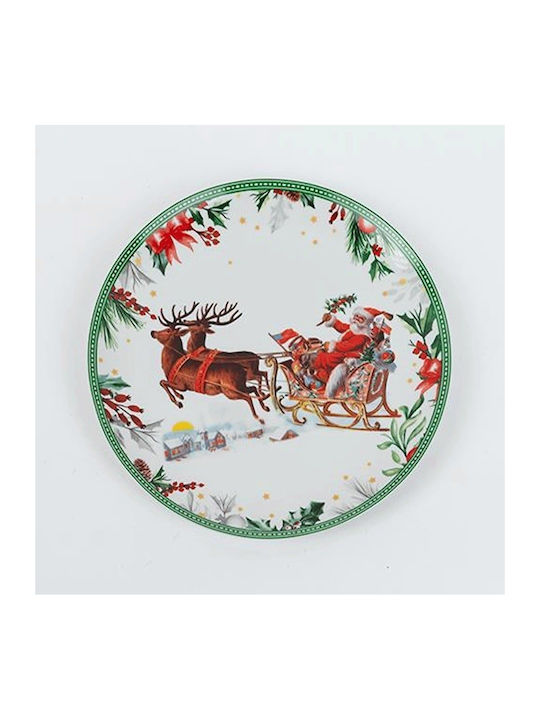 Christmas Scene Plate 20cm