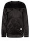 Women's Short Lifestyle Jacket for Winter Black