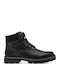 Leather Black Men's Boots Anatomical