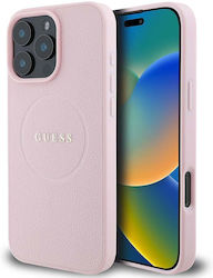 Guess Grained Ring Magsafe Roz (iPhone 16 Pro) Guess Grained Ring Magsafe Roz (iPhone 16 Pro)