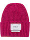 Beanie Γυναικείος Σκούφος Πλεκτός σε Φούξια χρώμα